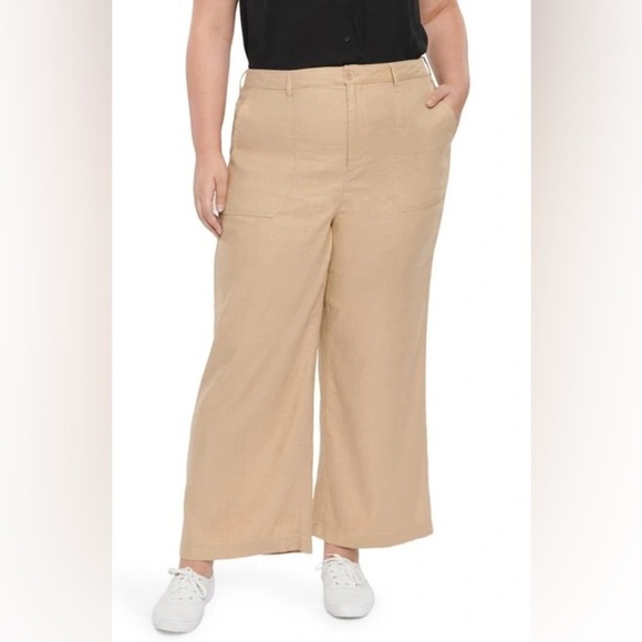 NYDJ Linen Blend Pants - Picture 1 of 5